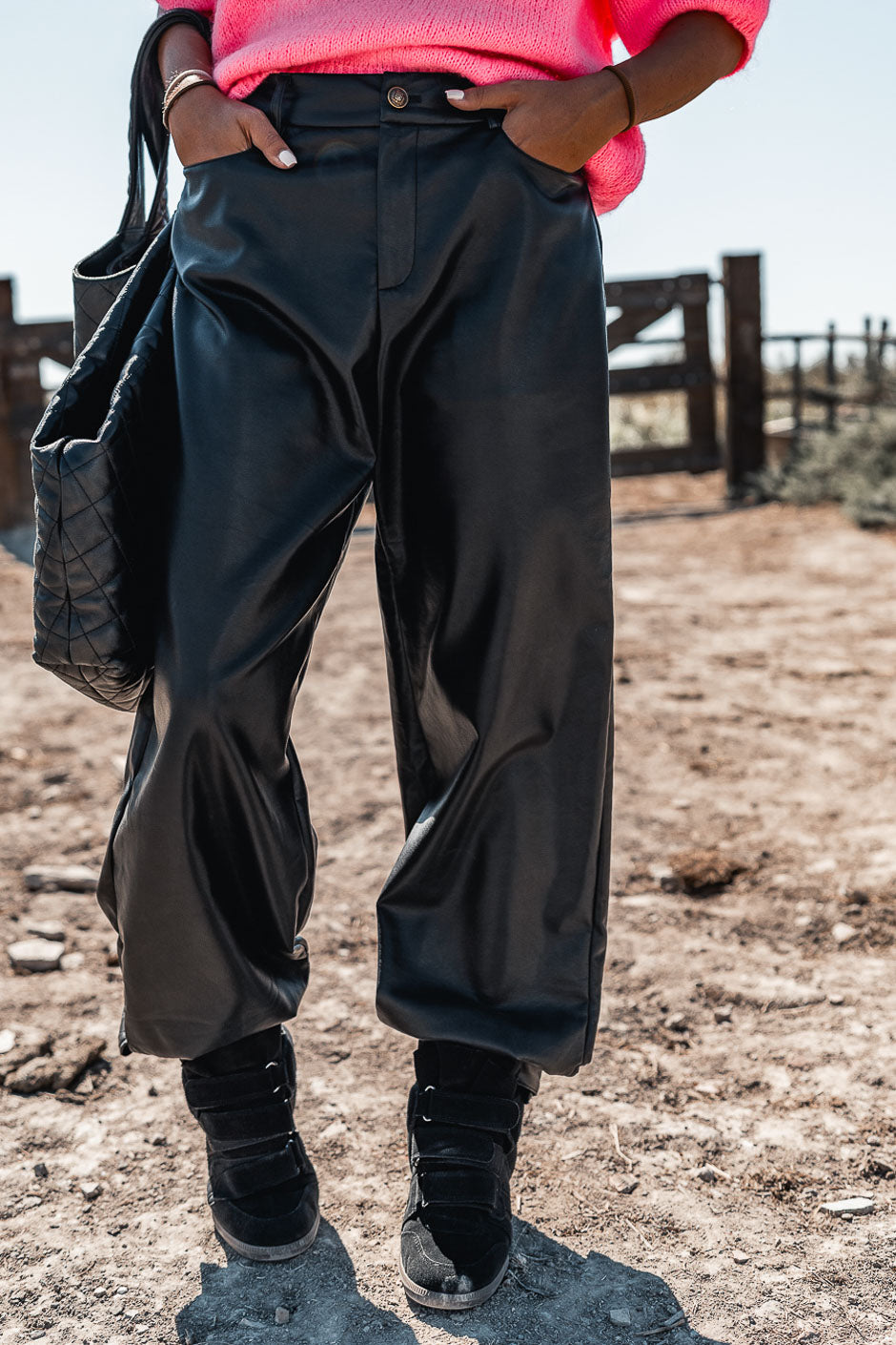 PANTALON SHERLOCK NOIR