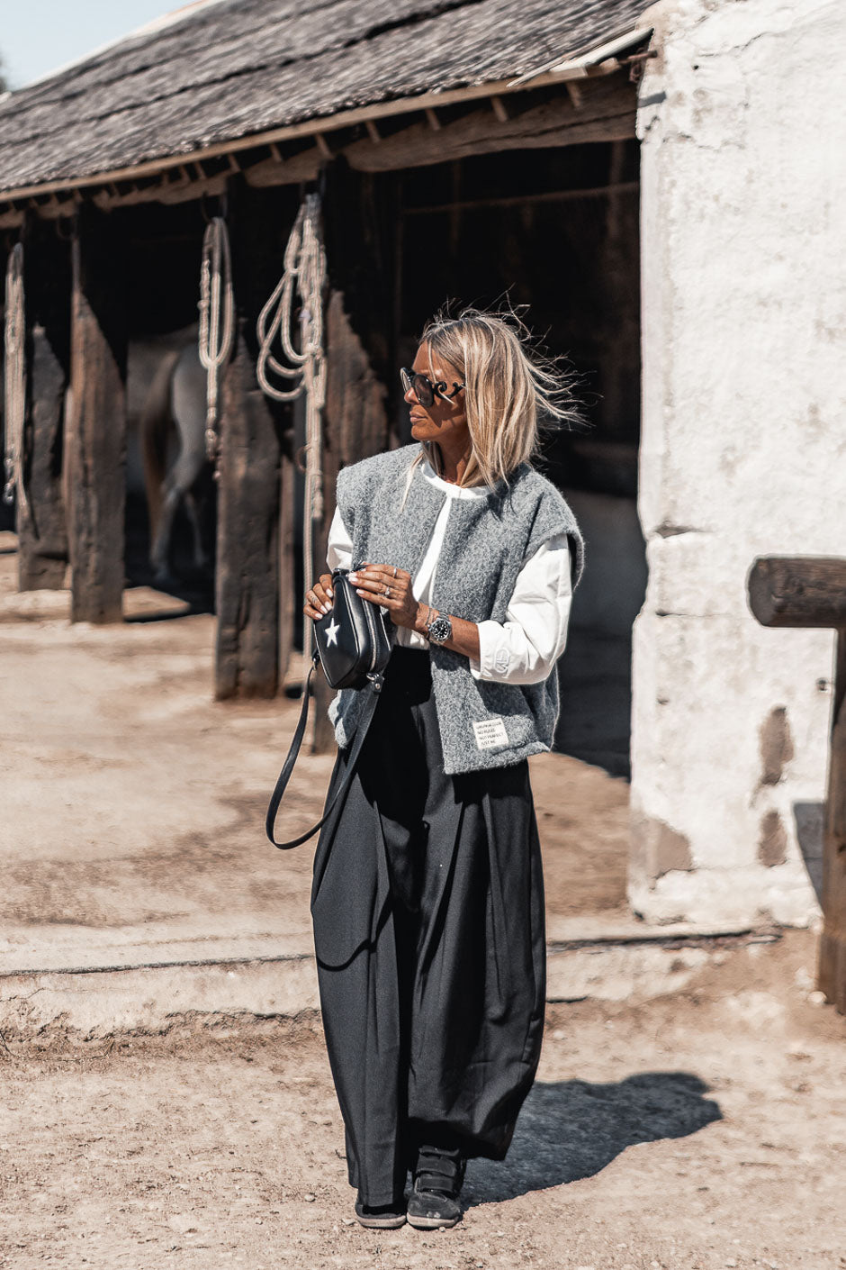 BLOUSON GALDY GRIS