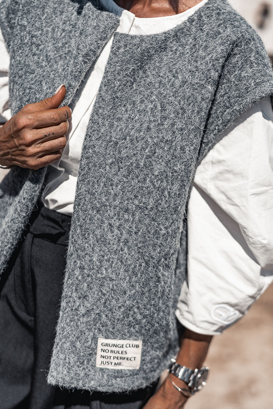 BLOUSON GALDY GRIS