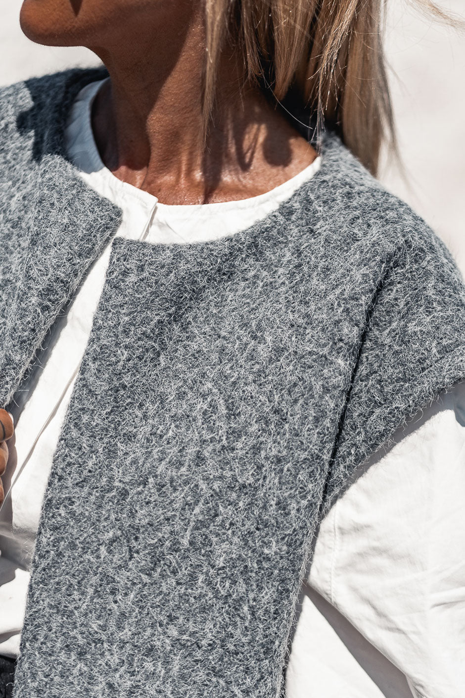 BLOUSON GALDY GRIS