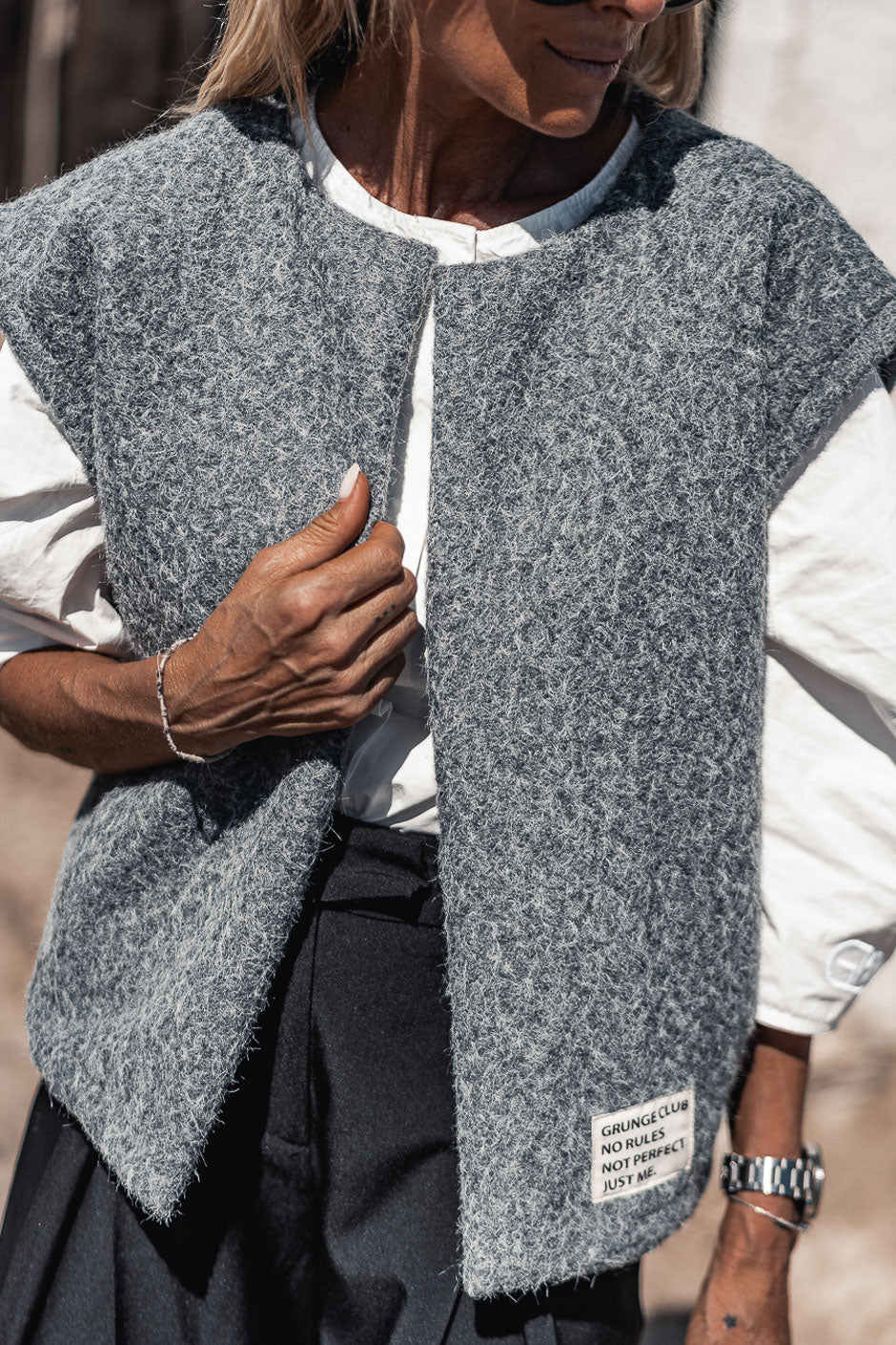 BLOUSON GALDY GRIS