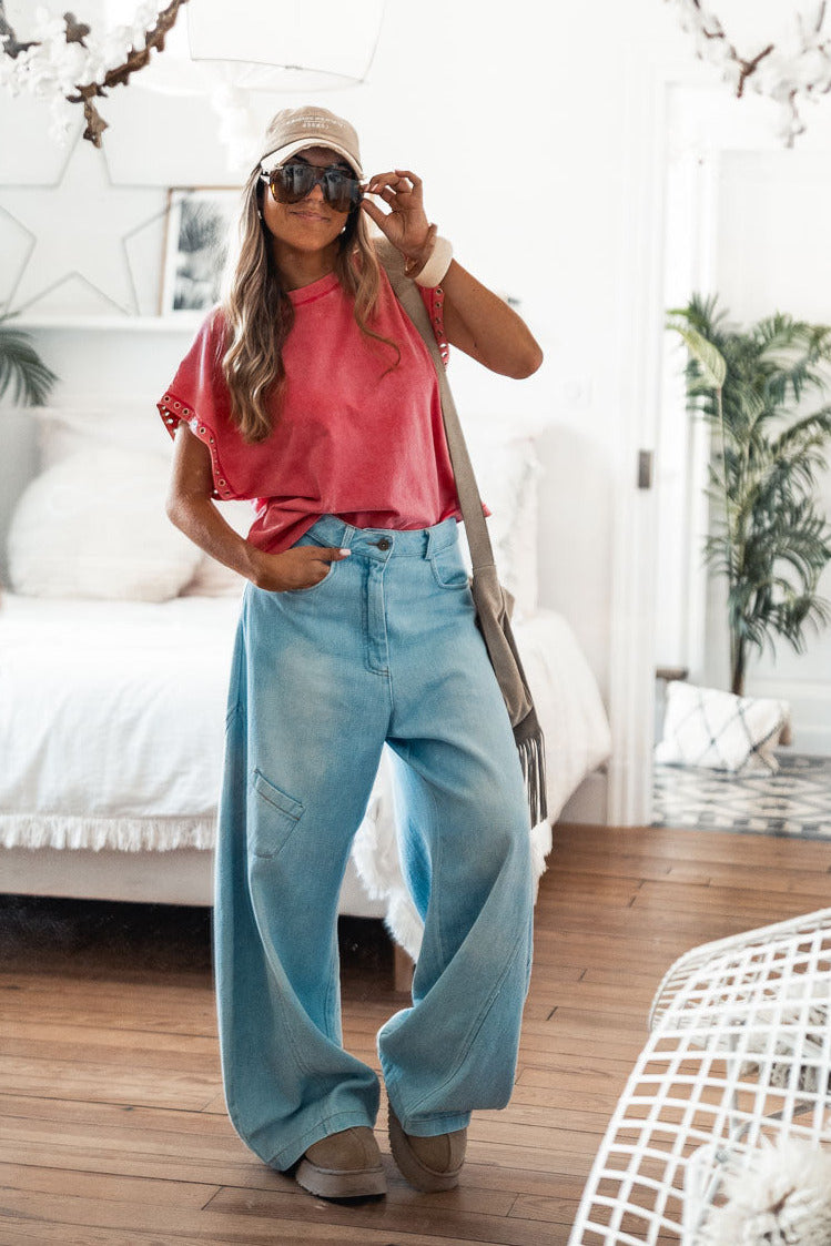 DEVON PINK T-SHIRT