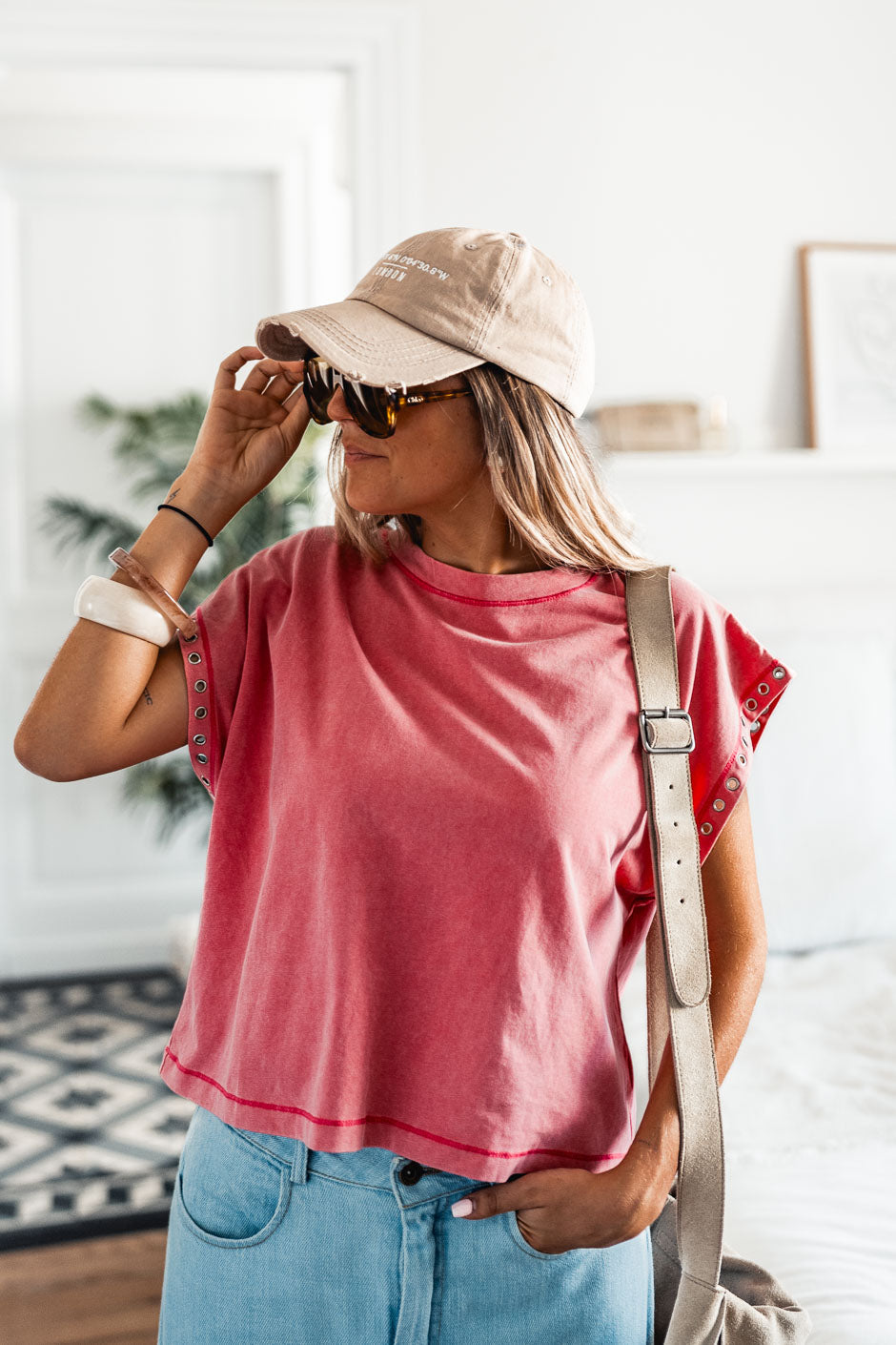 DEVON PINK T-SHIRT