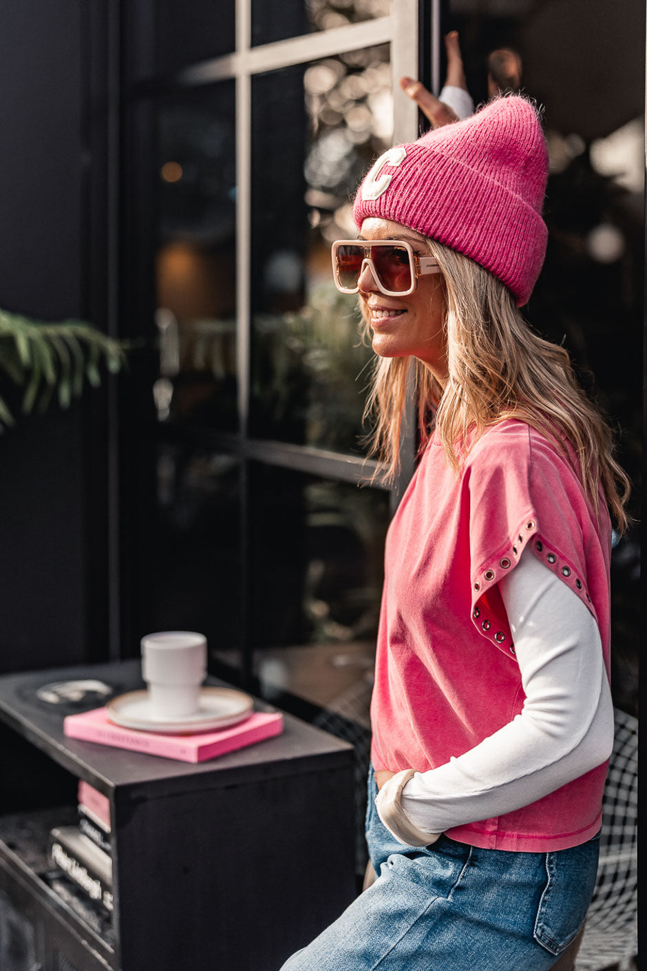 CAMISETA ROSA DEVON