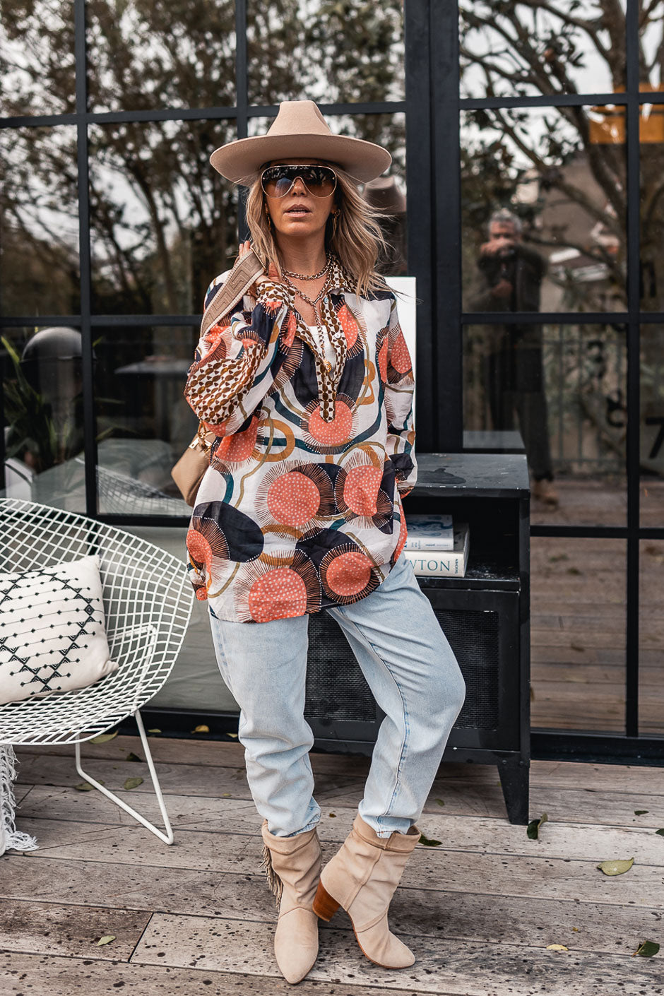 BLUSA ESTAMPADA LYRA
