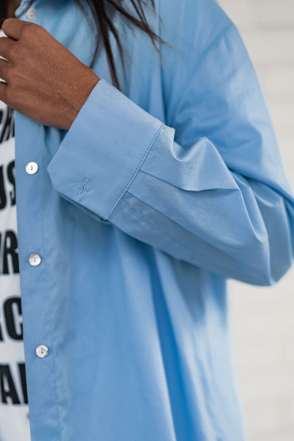 CHEMISE COVE BLEU