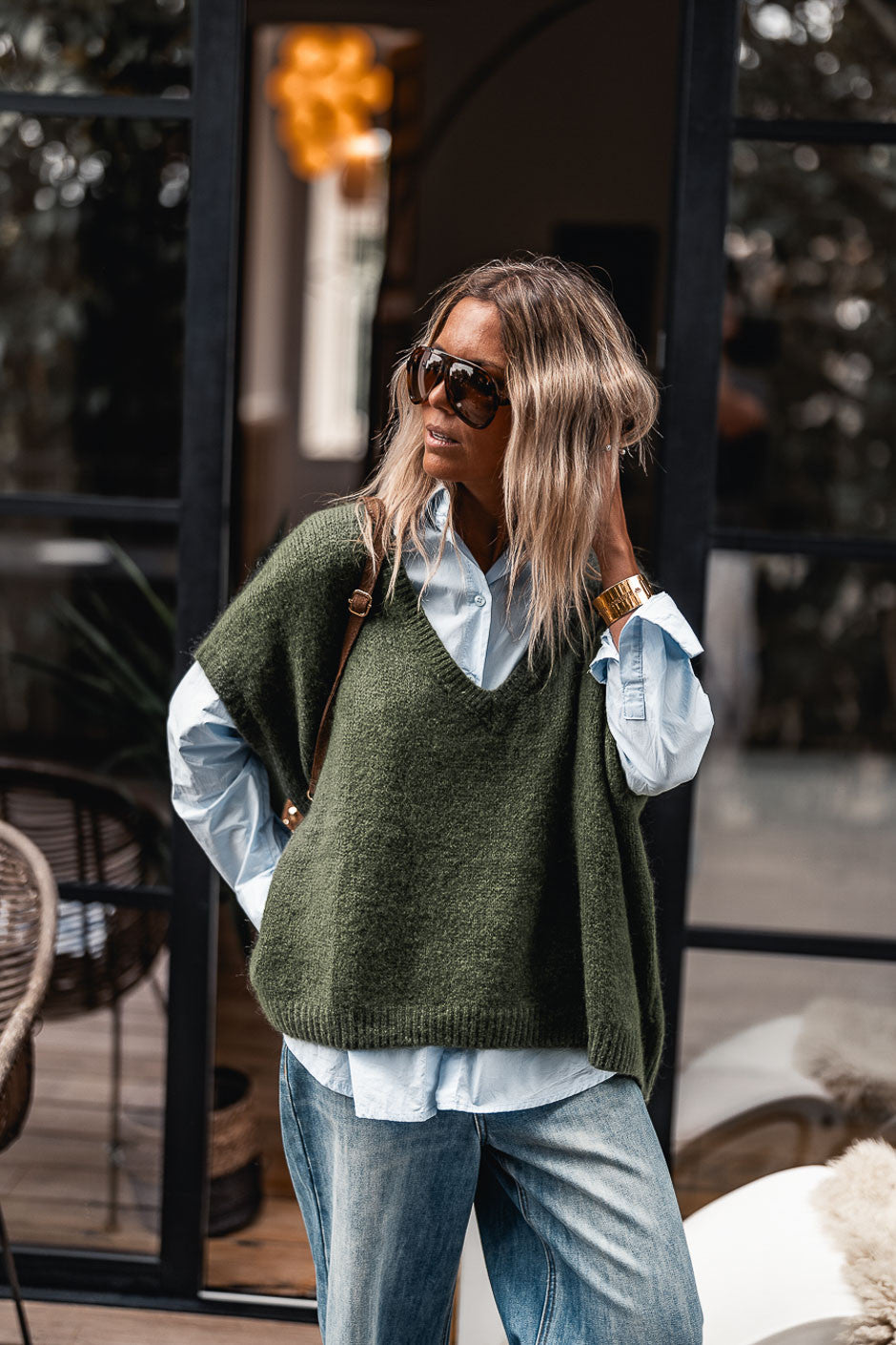 Pull Grungemama Alberto kaki