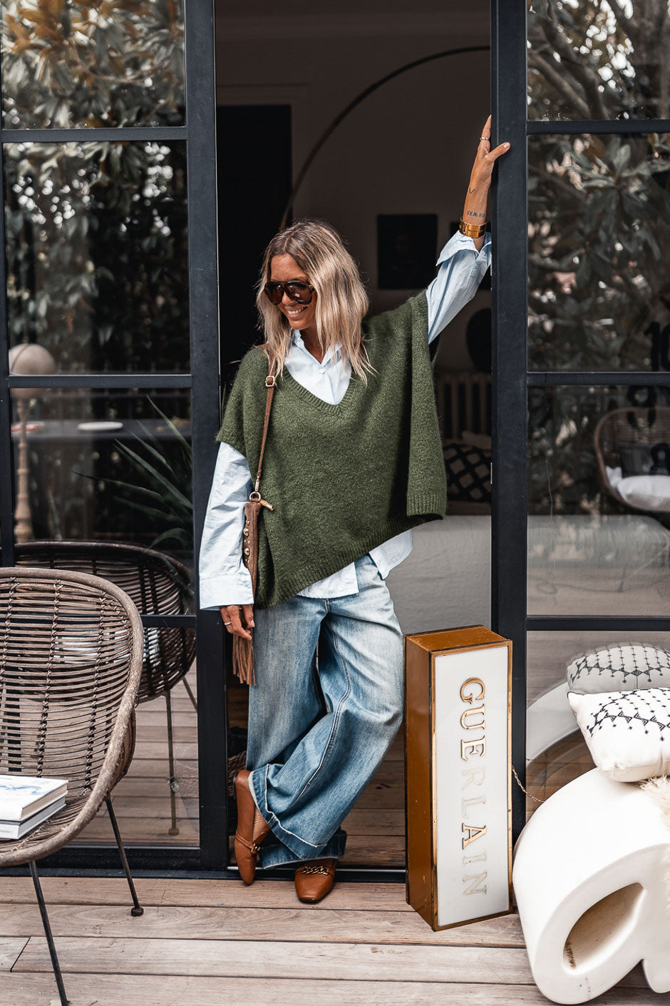 Pull Grungemama Alberto kaki