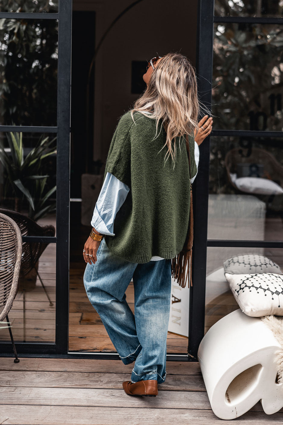 Pull Grungemama Alberto kaki