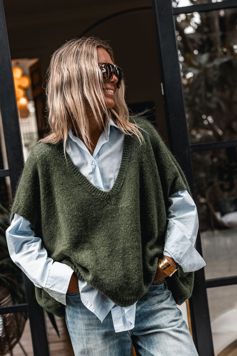 Pull Grungemama Alberto kaki