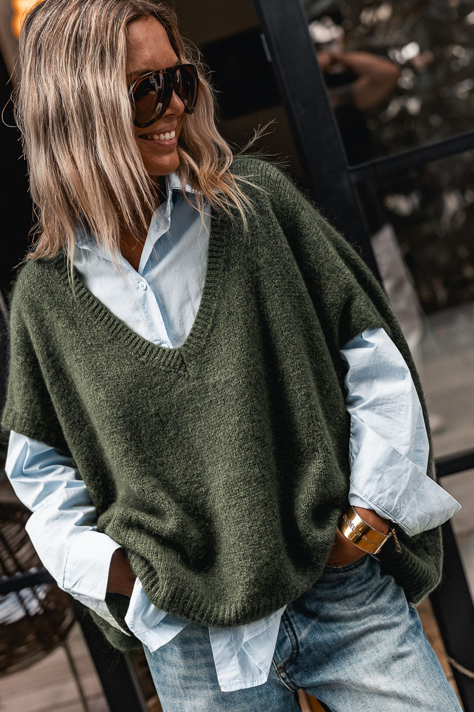 Pull Grungemama Alberto kaki