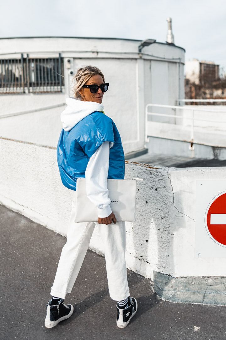 BLOUSON BIRD BLEU