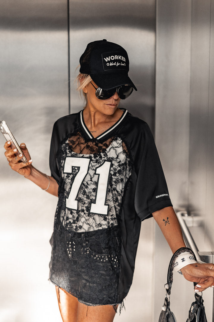 CAMISETA NEGRA DE EQUIPO