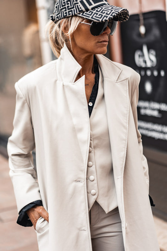 DELIA ECRU COAT