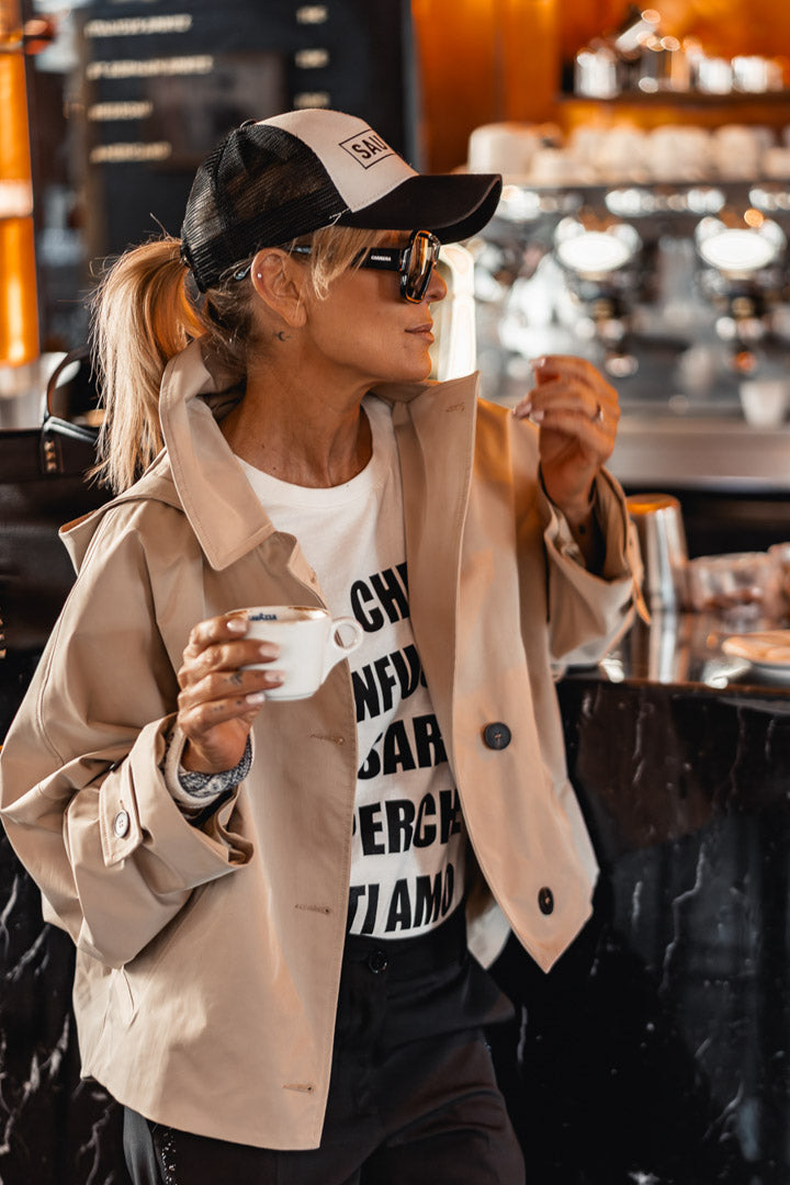 CHAQUETA BEIGE STORMY