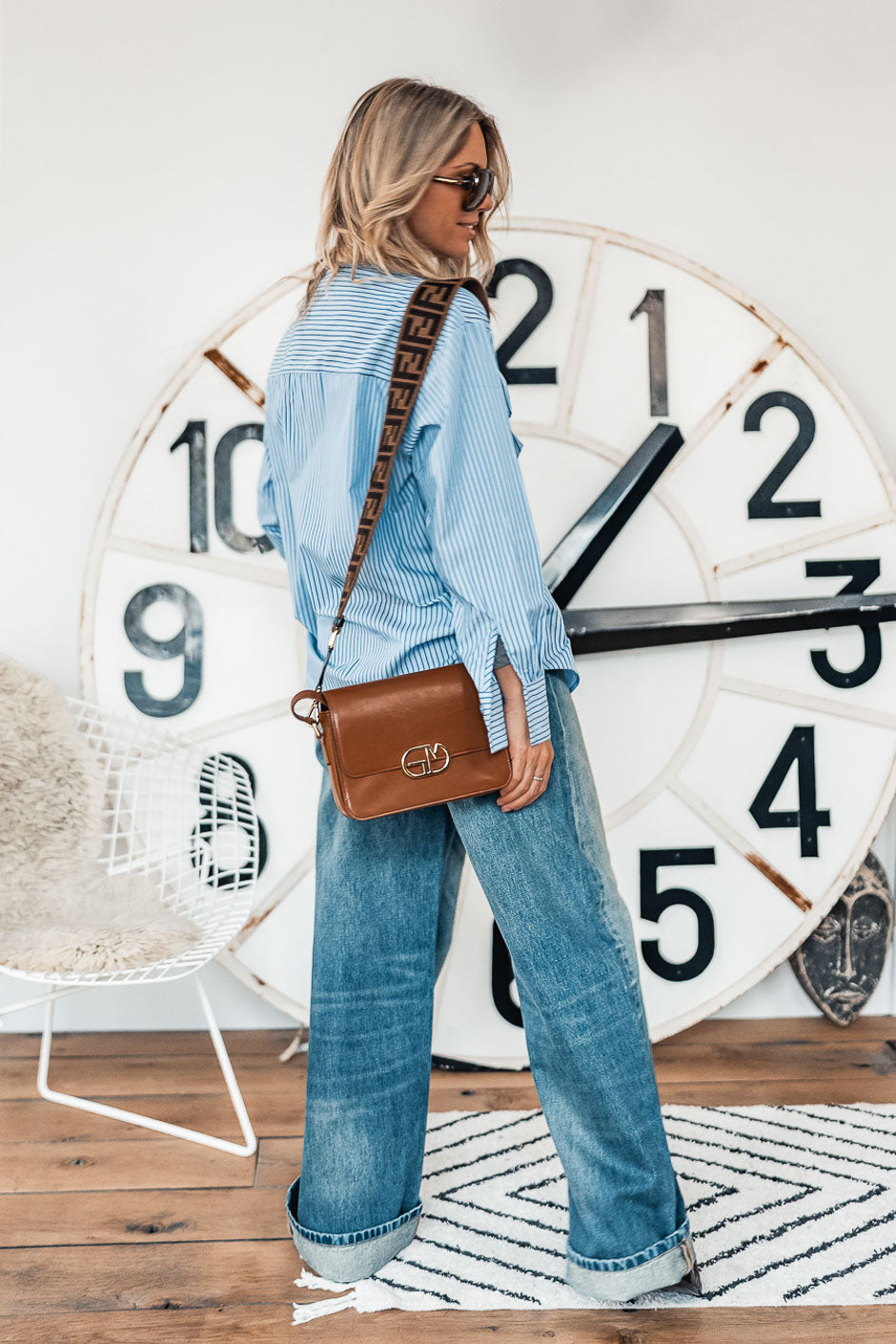 Lisia grungemama cognac bag