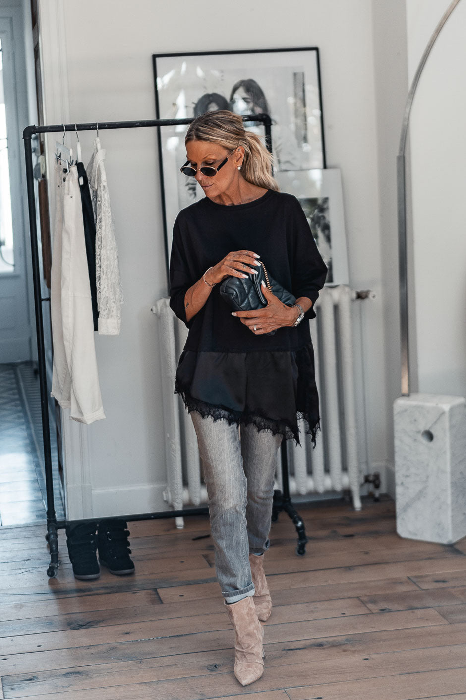 TSHIRT TANIA NOIR