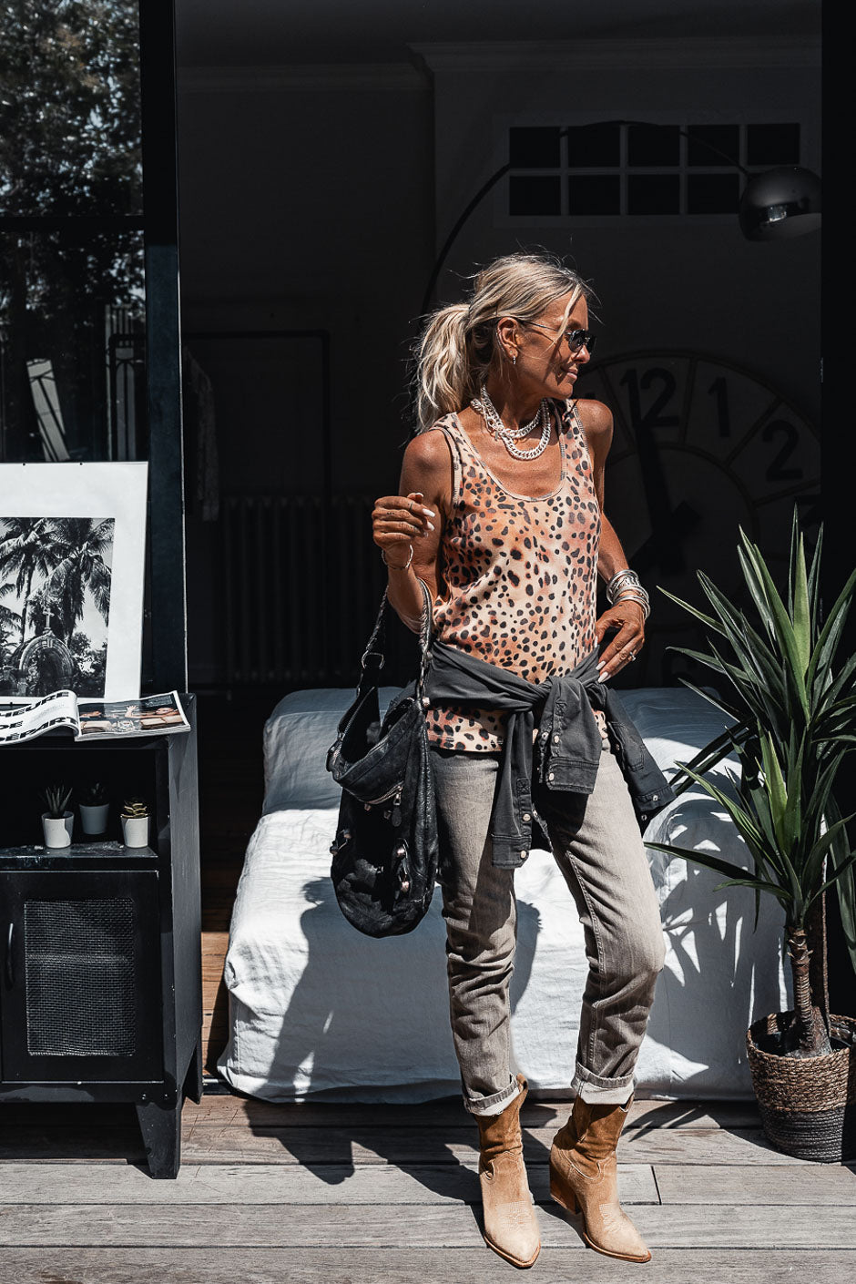 JEANS RELAX AUSTIN GRIS
