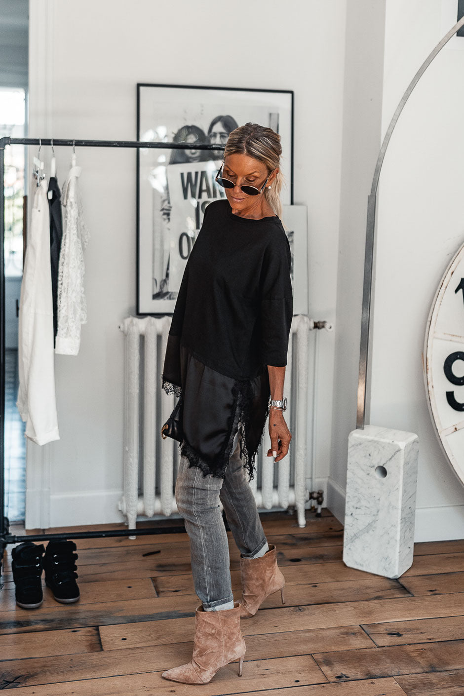 TSHIRT TANIA NOIR