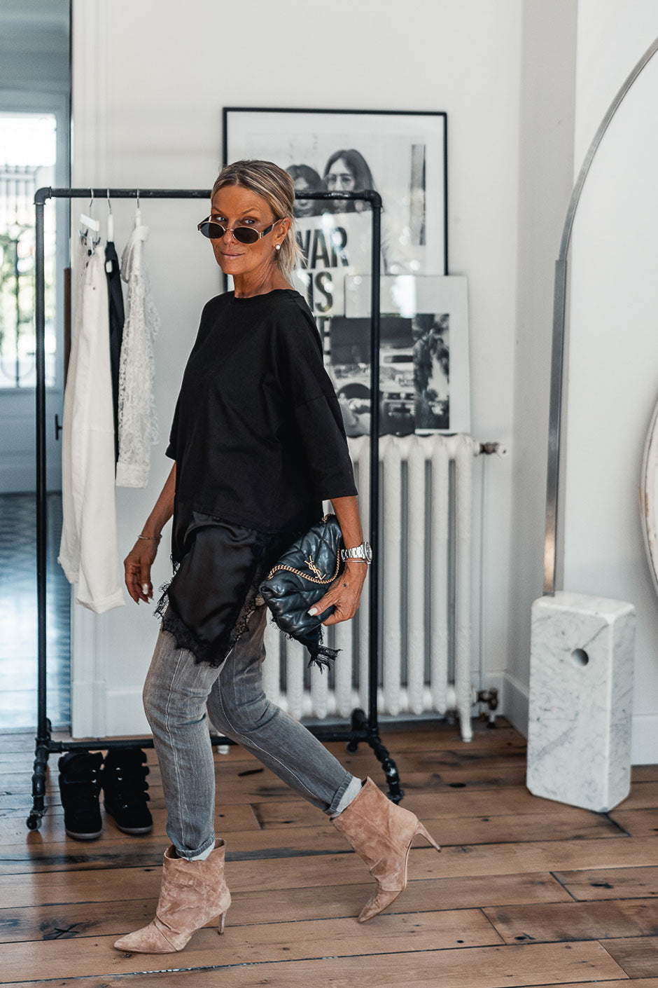 TSHIRT TANIA NOIR