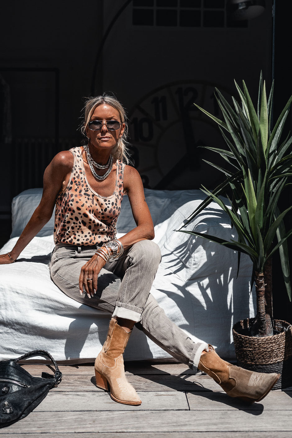 JEANS RELAX AUSTIN GRIS