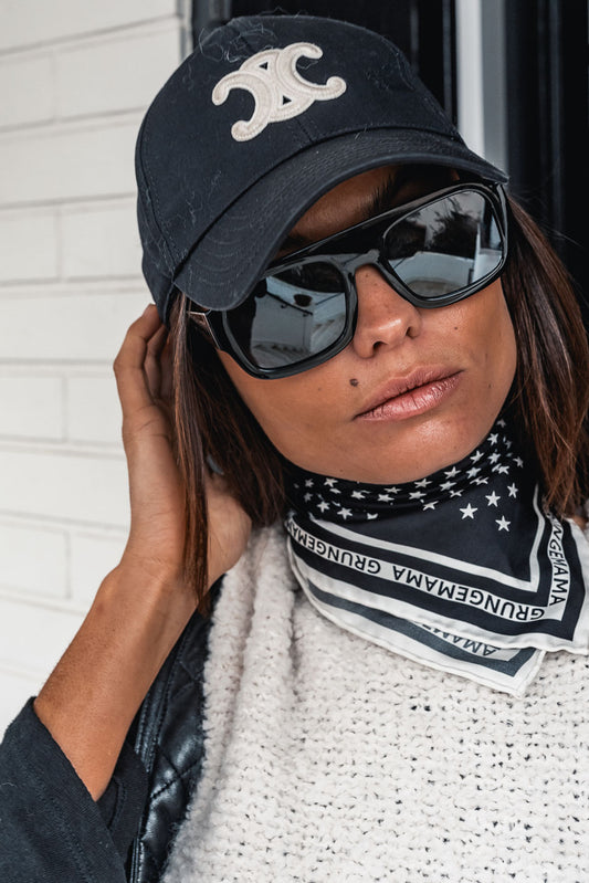 Grungemama Big Star black scarf