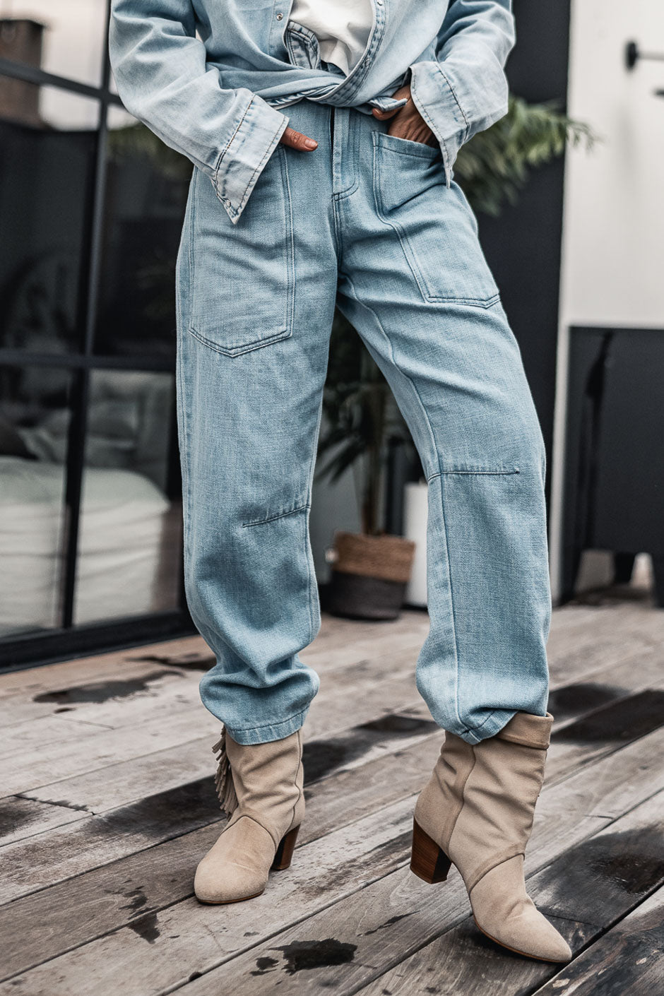 JEANS DALI BLEU