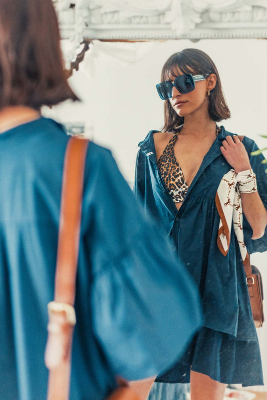 Haut maillot Grungemama Belleza leopard