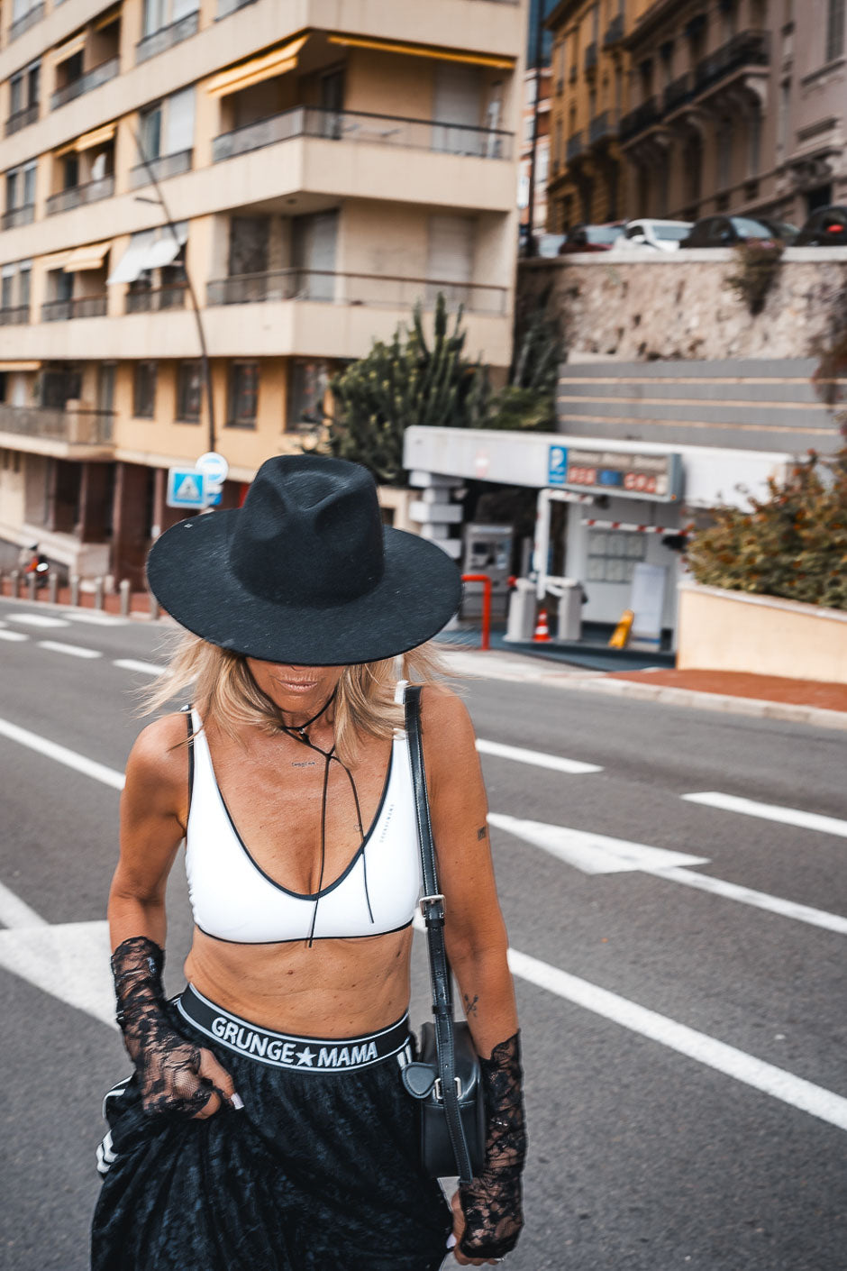 WHITE BARBARA TOP JERSEY