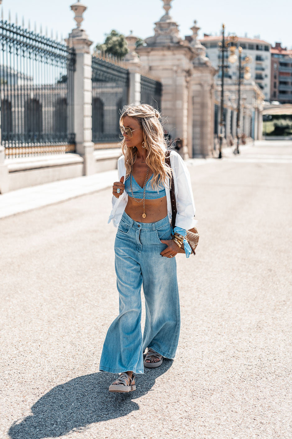 Jeans Banditas Grant bleu