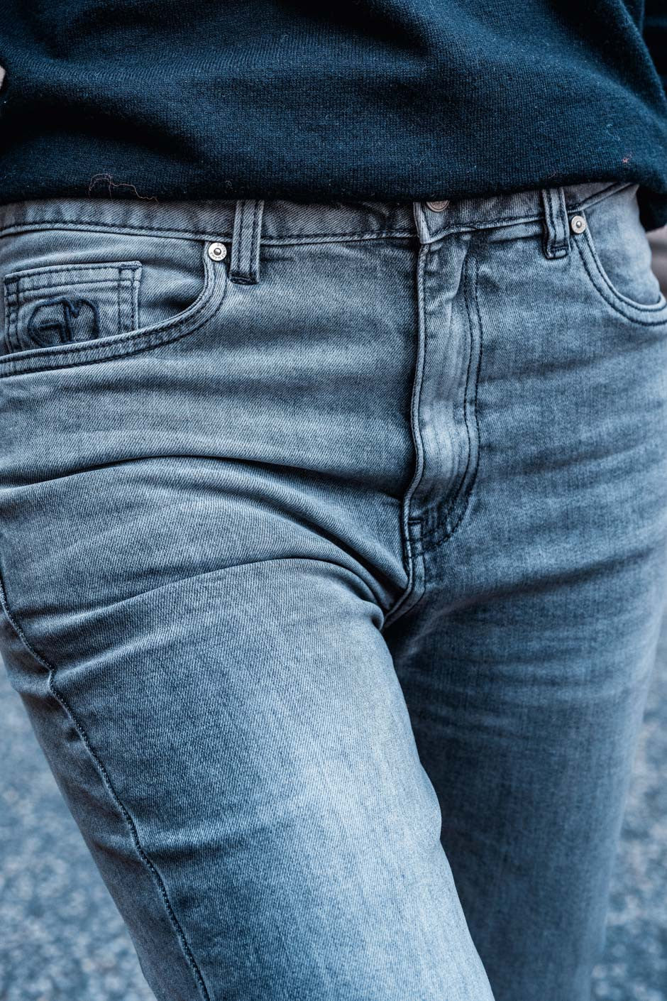 Jeans Grungemama Alexander gris