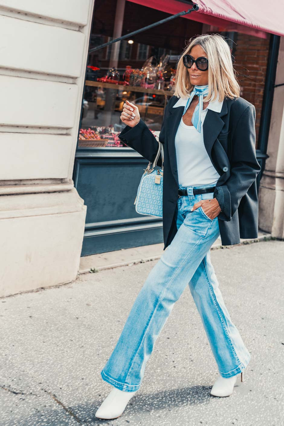 Jeans Grungemama Balkis bleu