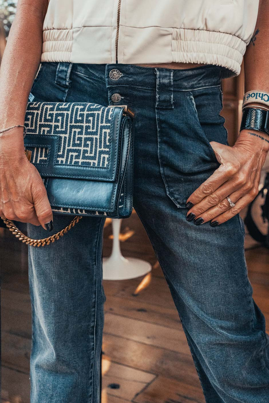 Jeans Grungemama Balkis noir