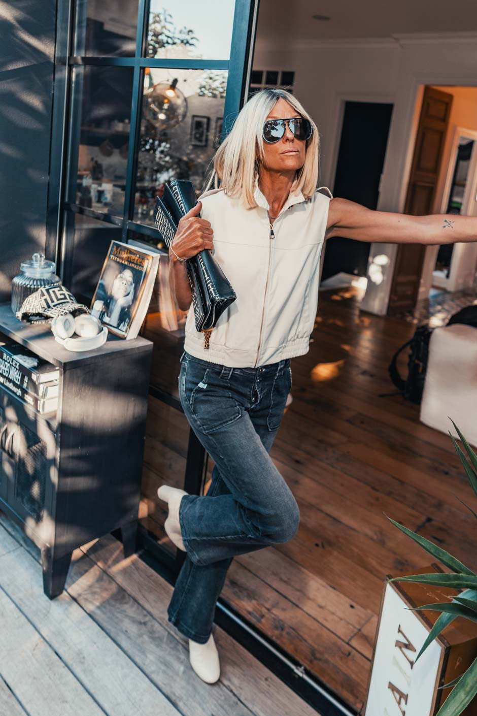 Jeans Grungemama Balkis noir