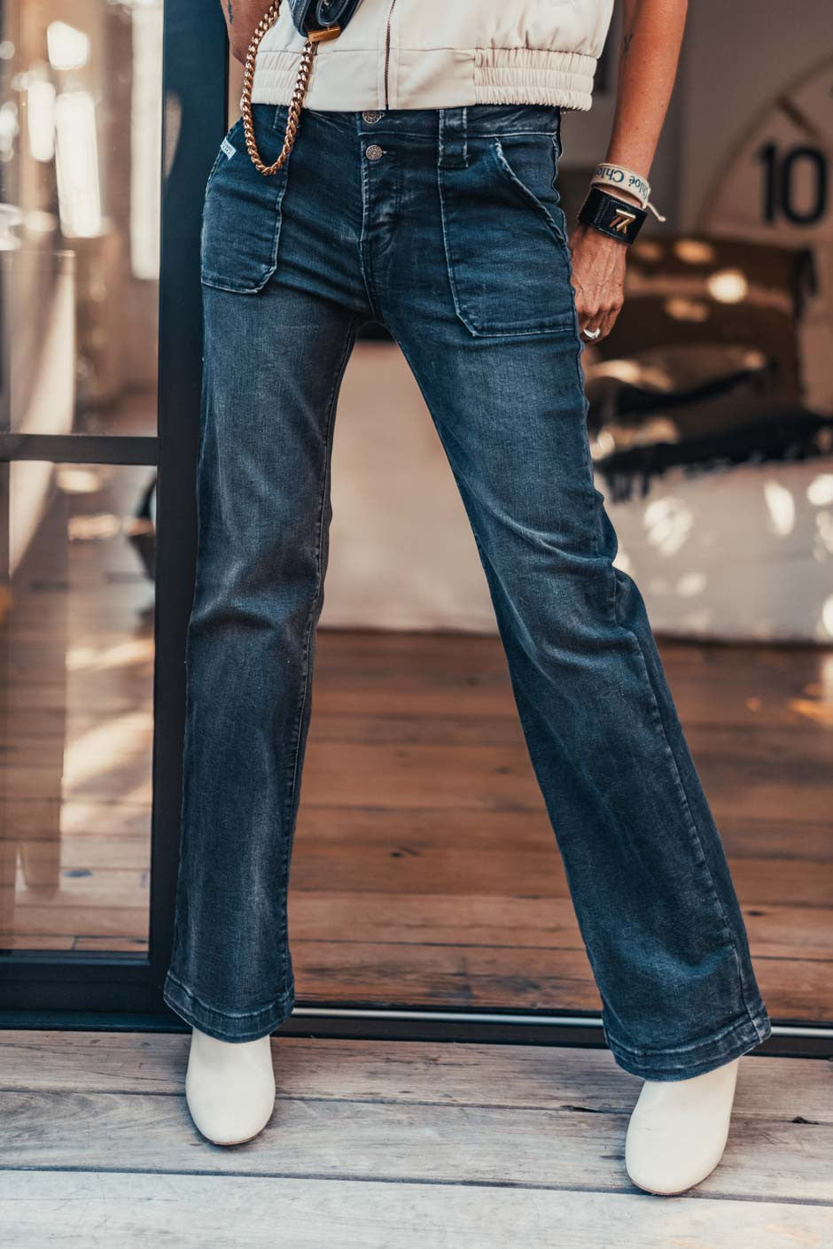 Jeans Grungemama Balkis noir