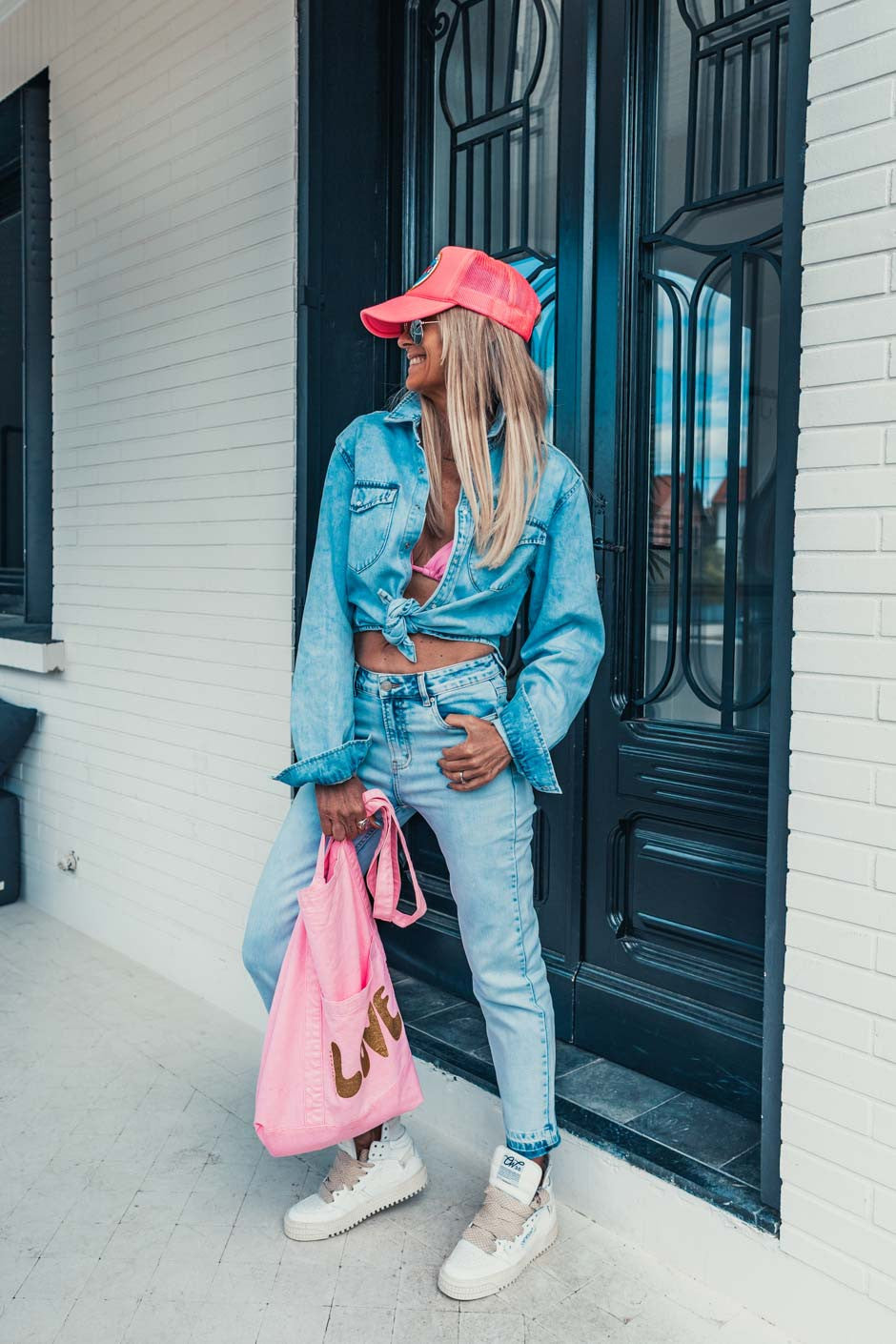 Jeans Grungemama Brandon bleu