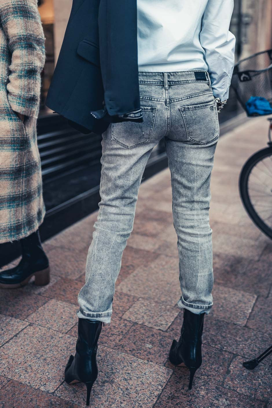 Jeans Grungemama New Braxton light grey