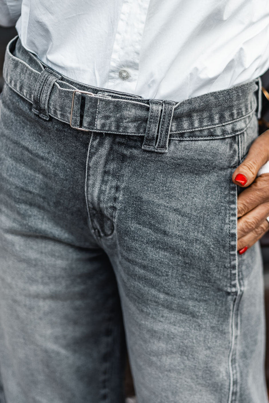 Jeans Grungemama Bowie gris