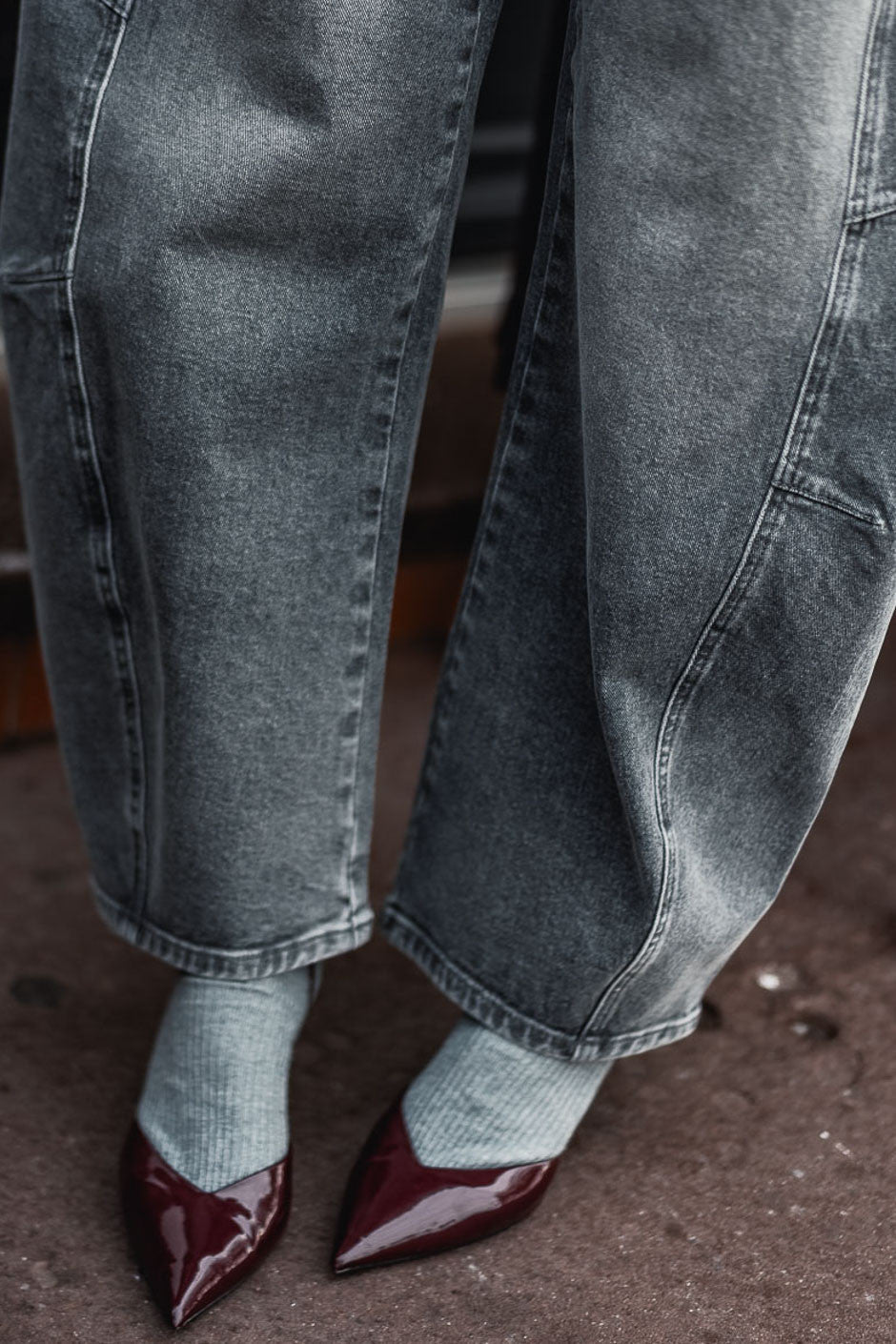 Jeans Grungemama Bowie gris