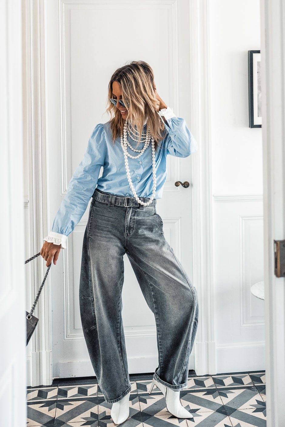 Jeans Grungemama Bowie gris