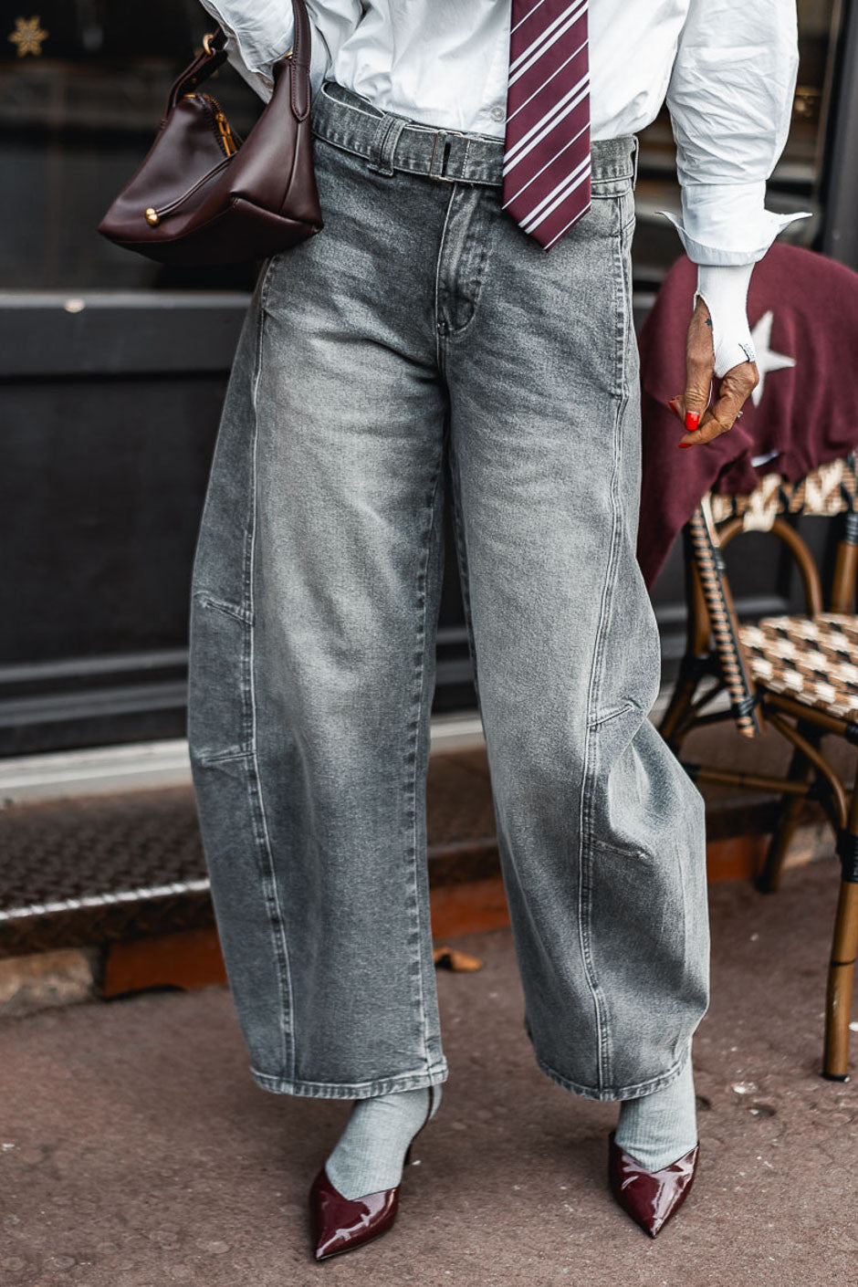 Jeans Grungemama Bowie gris