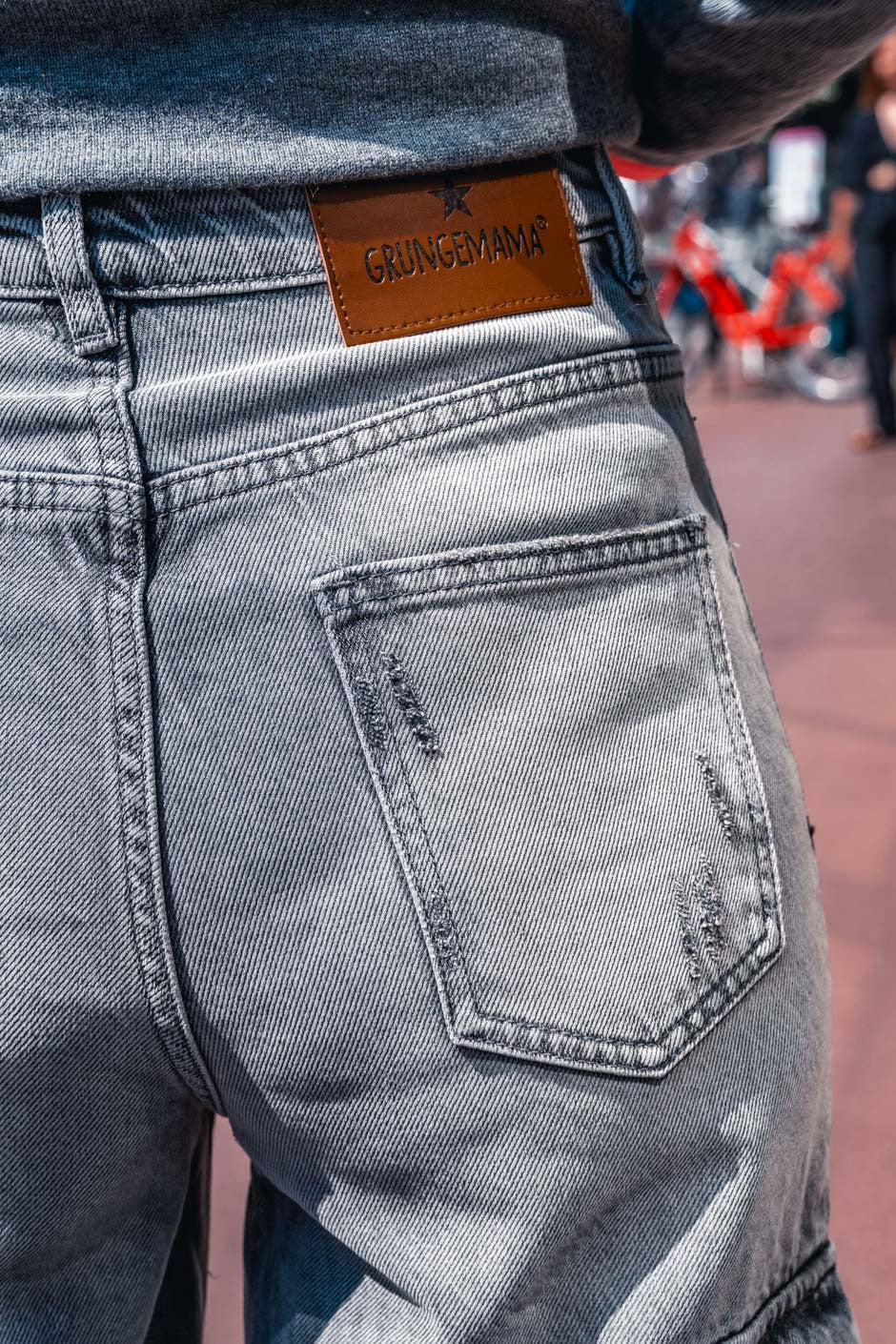 Jeans Grungemama Clive anthracite