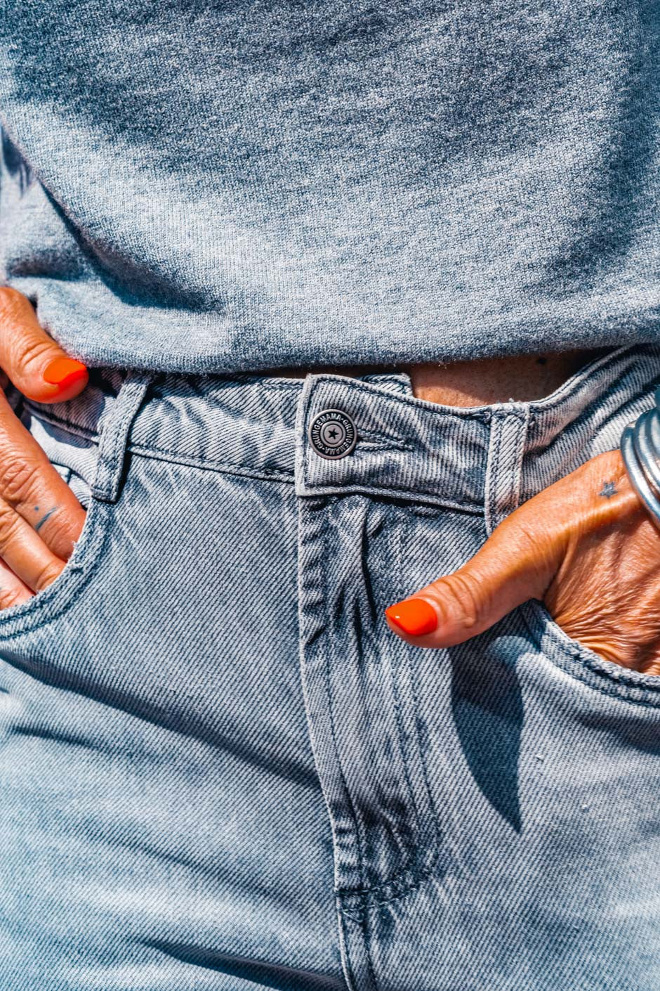 Jeans Grungemama Clive anthracite