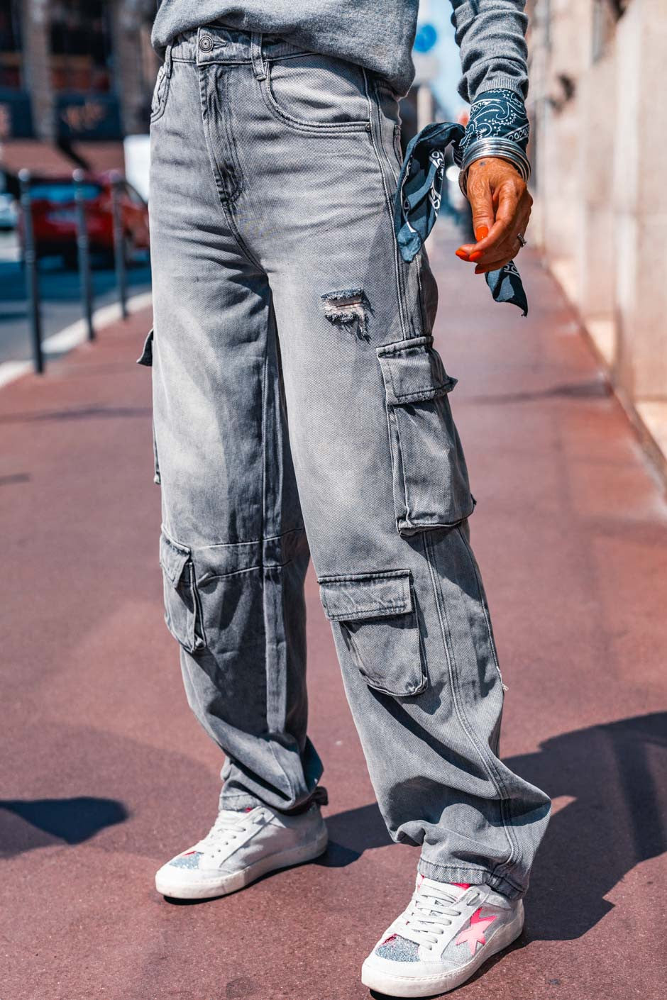 Jeans Grungemama Clive anthracite