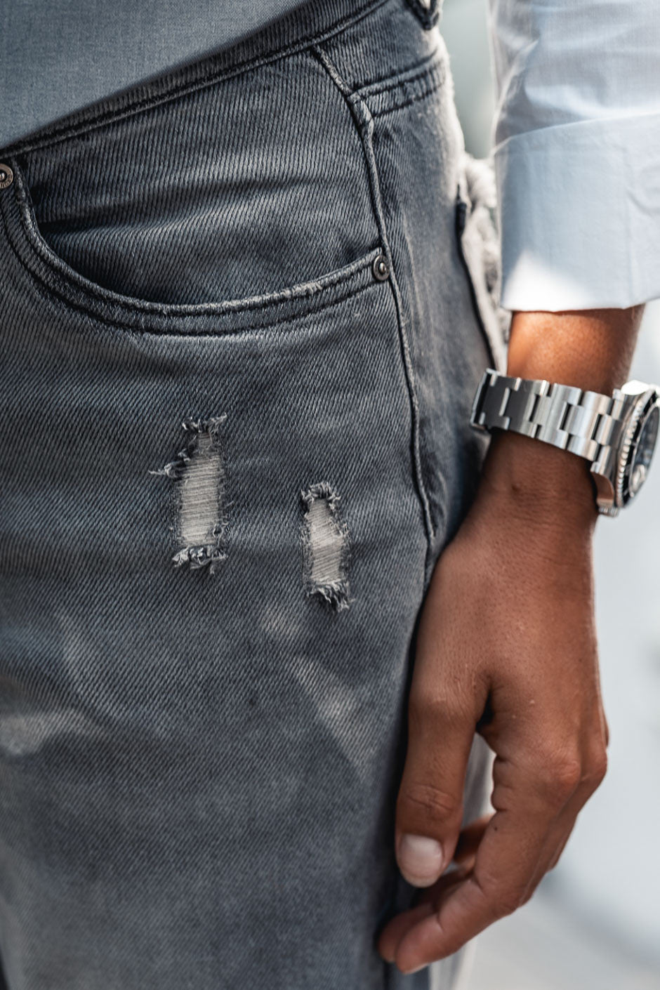 Jeans Grungemama Cooper anthracite