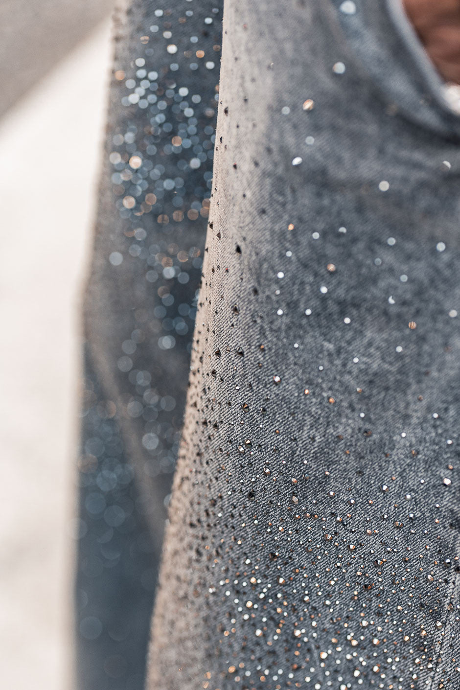 Jeans Grungemama Diamond gris