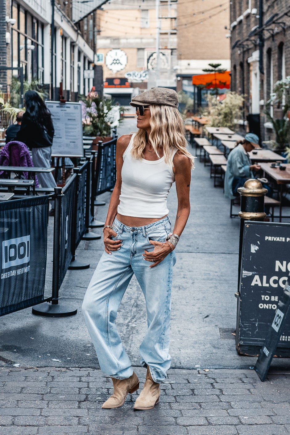 Jeans Grungemama Fredy bleach