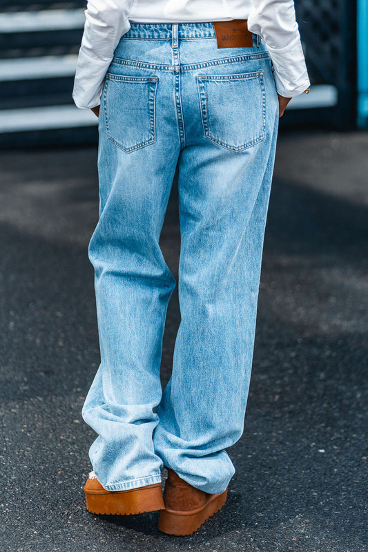 Jeans Grungemama Fredy bleu