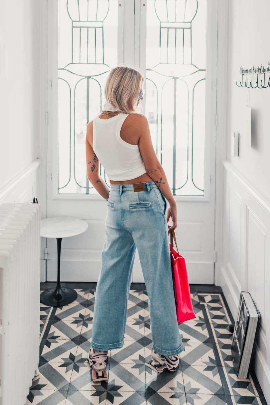 Jeans Grungemama Freya bleu
