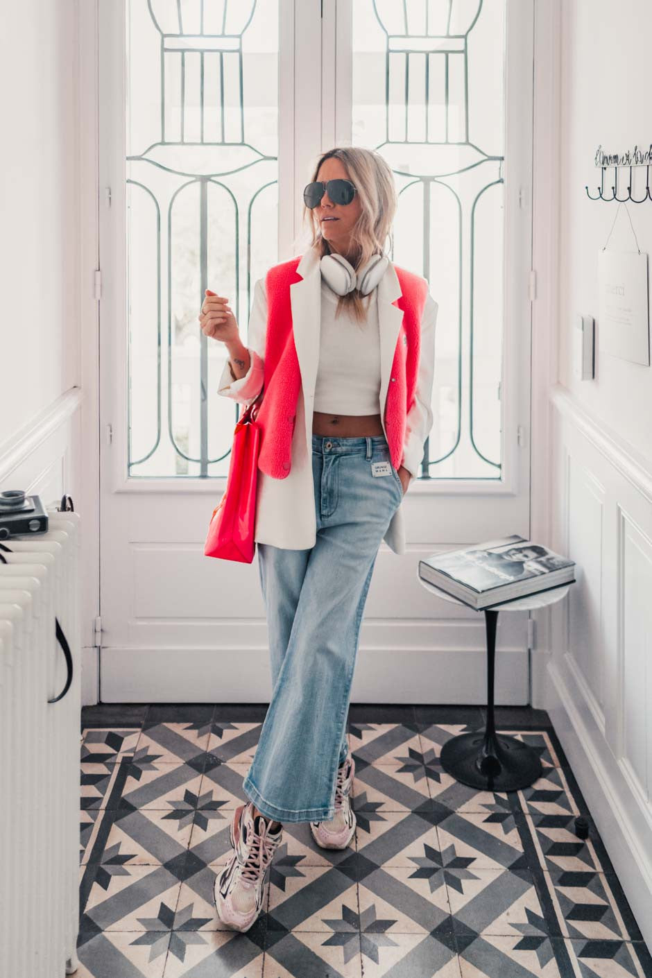 Jeans Grungemama Freya bleu